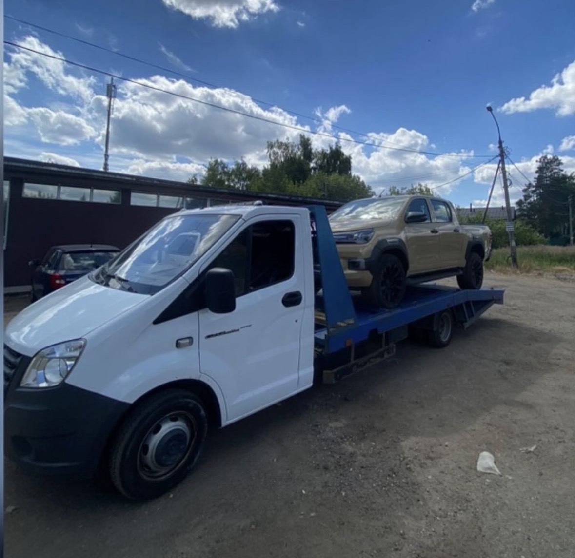 Эвакуатор быстро