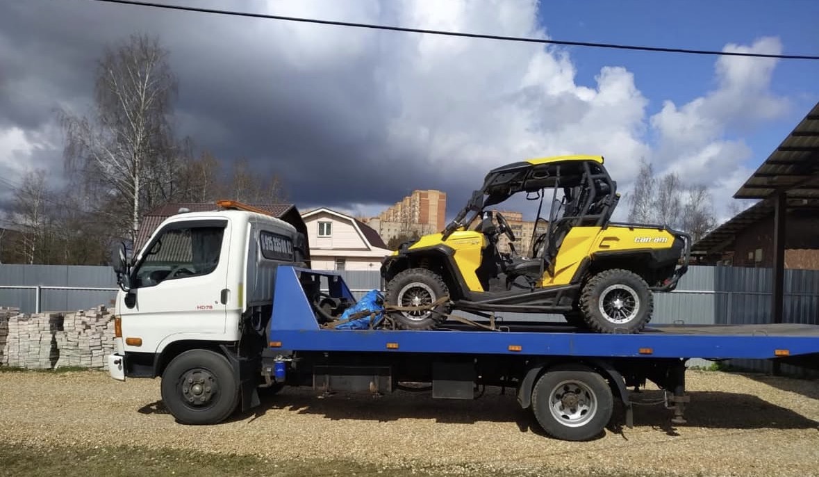 Эвакуатор после ДТП